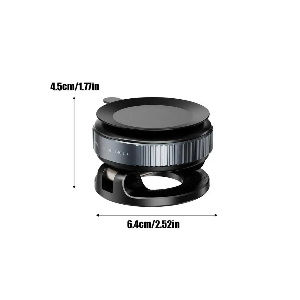 T30 Vacuum Magnetic Phone Holder Stand, for Magsafe Suction Cup Phone MountAdjustable Swivel Lock, for Your Car/Gym/Mirror