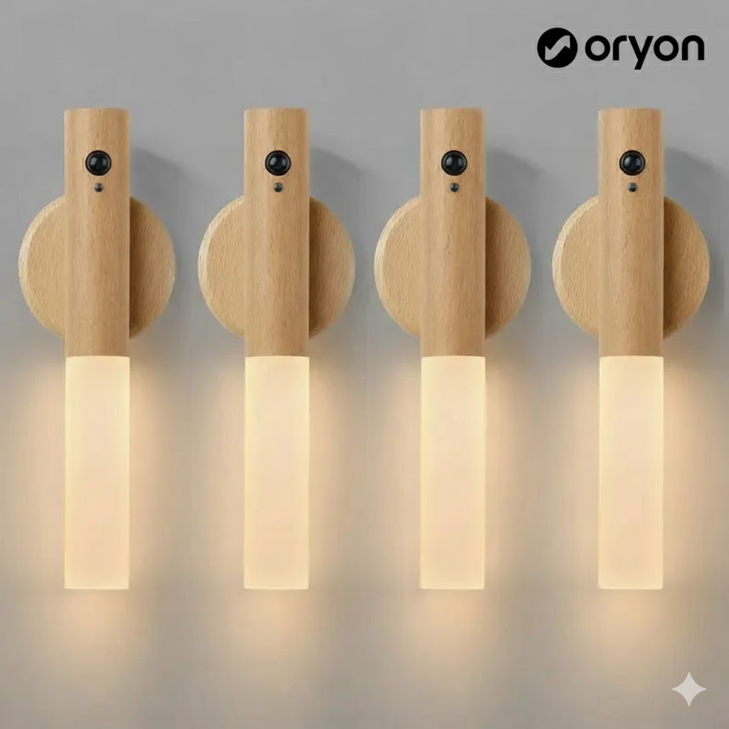 Smart Motion Sensor Night Light LED Illuminate Your Space with ORYON Wall Lights