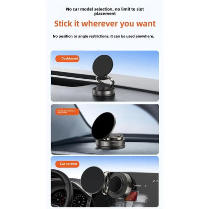 T30 Vacuum Magnetic Phone Holder Stand, for Magsafe Suction Cup Phone MountAdjustable Swivel Lock, for Your Car/Gym/Mirror