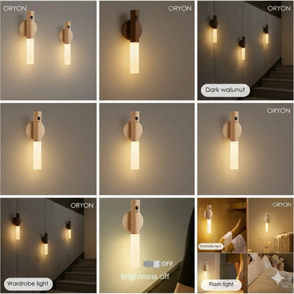 Smart Motion Sensor Night Light LED Illuminate Your Space with ORYON Wall Lights